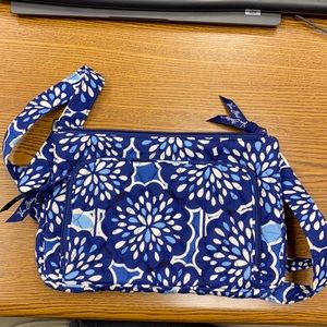 Vera Bradley triple compartment crossbody bag